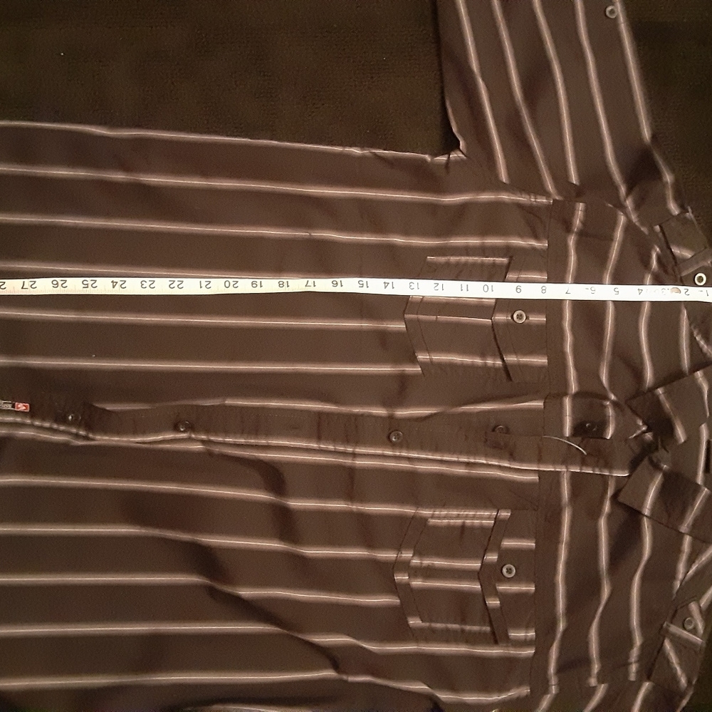 Men's Bl/Gray/Wht Shirt - Picture 5 of 10